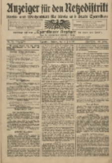 Anzeiger für den Netzedistrikt Kreis- und Wochenblatt für Kreis und Stadt Czarnikau 1911.07.94 Jg.59 Nr78