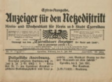 Anzeiger für den Netzedistrikt Kreis- und Wochenblatt für Kreis und Stadt Czarnikau 1911.07.05 Jg.59 Nr79