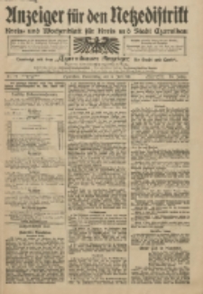Anzeiger für den Netzedistrikt Kreis- und Wochenblatt für Kreis und Stadt Czarnikau 1911.07.06 Jg.59 Nr79