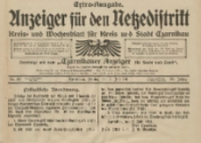 Anzeiger f&uuml;r den Netzedistrikt Kreis- und Wochenblatt f&uuml;r Kreis und Stadt Czarnikau 1911.07.07 Jg.59 Nr80