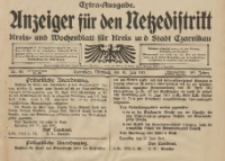 Anzeiger für den Netzedistrikt Kreis- und Wochenblatt für Kreis und Stadt Czarnikau 1911.07.19 Jg.59 Nr85