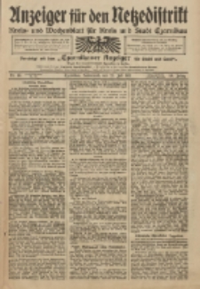 Anzeiger für den Netzedistrikt Kreis- und Wochenblatt für Kreis und Stadt Czarnikau 1911.07.22 Jg.59 Nr86