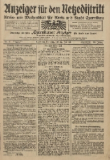 Anzeiger für den Netzedistrikt Kreis- und Wochenblatt für Kreis und Stadt Czarnikau 1911.07.25 Jg.59 Nr87