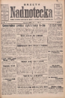 Gazeta Nadnotecka: pismo narodowe poświęcone sprawie polskiej na ziemi nadnoteckiej 1933.05.27 R.13 Nr121