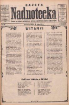 Gazeta Nadnotecka: pismo narodowe poświęcone sprawie polskiej na ziemi nadnoteckiej 1933.05.28 R.13 Nr122