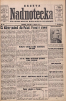 Gazeta Nadnotecka: pismo narodowe poświęcone sprawie polskiej na ziemi nadnoteckiej 1933.06.01 R.13 Nr125