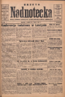 Gazeta Nadnotecka: pismo narodowe poświęcone sprawie polskiej na ziemi nadnoteckiej 1933.06.18 R.13 Nr138