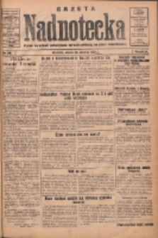 Gazeta Nadnotecka: pismo narodowe poświęcone sprawie polskiej na ziemi nadnoteckiej 1933.06.27 R.13 Nr145