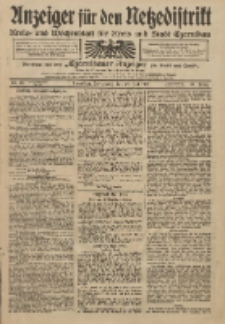Anzeiger für den Netzedistrikt Kreis- und Wochenblatt für Kreis und Stadt Czarnikau 1911.07.27 Jg.59 Nr88