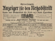 Anzeiger für den Netzedistrikt Kreis- und Wochenblatt für Kreis und Stadt Czarnikau 1911.08.09 Jg.59 Nr94