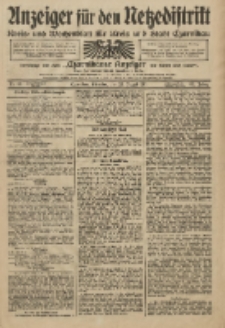 Anzeiger für den Netzedistrikt Kreis- und Wochenblatt für Kreis und Stadt Czarnikau 1911.08.22 Jg.59 Nr99