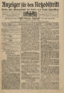 Anzeiger für den Netzedistrikt Kreis- und Wochenblatt für Kreis und Stadt Czarnikau 1911.08.31 Jg.59 Nr103