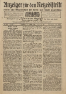 Anzeiger f&uuml;r den Netzedistrikt Kreis- und Wochenblatt f&uuml;r Kreis und Stadt Czarnikau 1911.09.09 Jg.59 Nr108