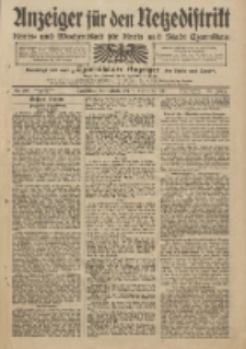 Anzeiger für den Netzedistrikt Kreis- und Wochenblatt für Kreis und Stadt Czarnikau 1911.09.09 Jg.59 Nr108