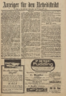 Anzeiger f&uuml;r den Netzedistrikt Kreis- und Wochenblatt f&uuml;r Kreis und Stadt Czarnikau 1911.09.09 Jg.59 Nr108