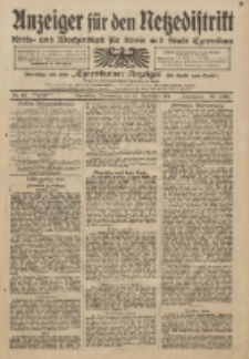 Anzeiger für den Netzedistrikt Kreis- und Wochenblatt für Kreis und Stadt Czarnikau 1911.09.14 Jg.59 Nr110