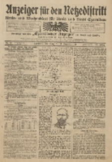 Anzeiger f&uuml;r den Netzedistrikt Kreis- und Wochenblatt f&uuml;r Kreis und Stadt Czarnikau 1911.09.21 Jg.59 Nr113