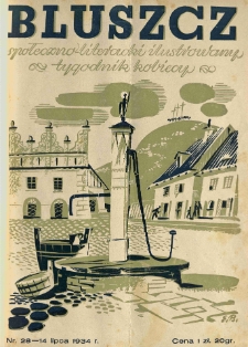 Bluszcz. Społeczno literacki ilustrowany tygodnik kobiecy 1934.07.14 R.67 nr28