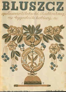 Bluszcz. Społeczno literacki ilustrowany tygodnik kobiecy 1934.08.11 R.67 nr32