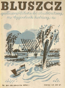 Bluszcz. Społeczno literacki ilustrowany tygodnik kobiecy 1934.08.25 R.67 nr34