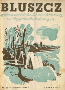 Bluszcz. Społeczno literacki ilustrowany tygodnik kobiecy 1934.09.01 R.67 nr35
