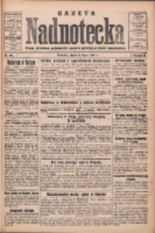 Gazeta Nadnotecka: pismo narodowe poświęcone sprawie polskiej na ziemi nadnoteckiej 1933.07.21 R.13 Nr165