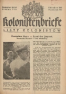 Kolonistenbriefe, Oktober 1941, Siebenter Brief = Listy Kolonistów, Październik 1941, Siódmy list
