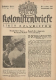 Kolonistenbriefe, Oktober 1941, Siebenter Brief = Listy Kolonist&oacute;w, Październik 1941, Si&oacute;dmy list