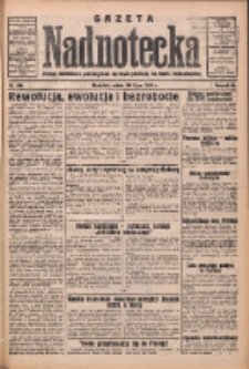Gazeta Nadnotecka: pismo narodowe poświęcone sprawie polskiej na ziemi nadnoteckiej 1933.07.22 R.13 Nr166