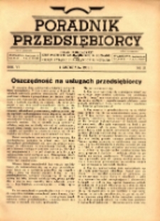 Poradnik Przedsiębiorcy 1938.11.01 R.6 Nr21
