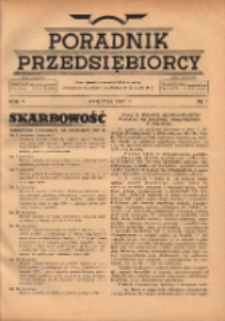Poradnik Przedsiębiorcy 1937.04.01 R.5 Nr7