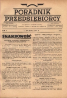 Poradnik Przedsiębiorcy 1937.04.15 R.5 Nr8
