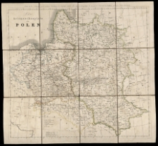 Der Kriegsschauplatz in Polen. Carte de la Pologne pour servir à l'intelligence de l'onvrage intitulé: La guerre de Pologne en 1831 par [...] Marie Brzozowski.