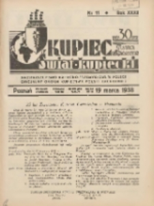 Kupiec-Świat Kupiecki; pisma złączone; oficjalny organ kupiectwa Polski Zachodniej 1938.03.19 R.32 Nr11
