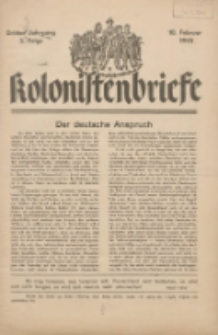 Kolonistenbriefe 1943.02.10 Jg.3 F.3