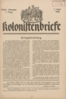 Kolonistenbriefe 1943.04.01 Jg.3 F.7