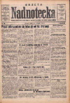 Gazeta Nadnotecka: pismo narodowe poświęcone sprawie polskiej na ziemi nadnoteckiej 1933.08.12 R.13 Nr184