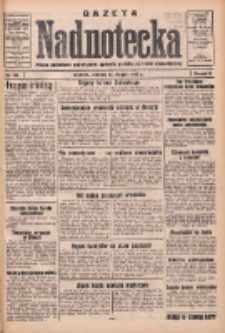 Gazeta Nadnotecka: pismo narodowe poświęcone sprawie polskiej na ziemi nadnoteckiej 1933.08.20 R.13 Nr190