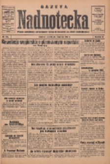 Gazeta Nadnotecka: pismo narodowe poświęcone sprawie polskiej na ziemi nadnoteckiej 1933.08.26 R.13 Nr195