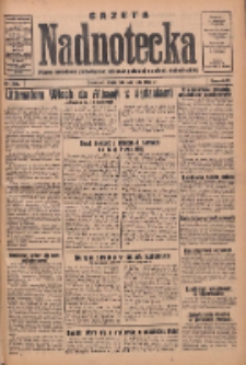 Gazeta Nadnotecka: pismo narodowe poświęcone sprawie polskiej na ziemi nadnoteckiej 1933.08.30 R.13 Nr198