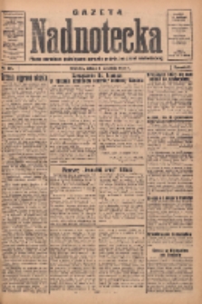Gazeta Nadnotecka: pismo narodowe poświęcone sprawie polskiej na ziemi nadnoteckiej 1933.09.02 R.13 Nr201