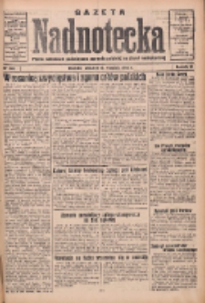 Gazeta Nadnotecka: pismo narodowe poświęcone sprawie polskiej na ziemi nadnoteckiej 1933.09.10 R.13 Nr208