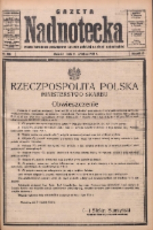 Gazeta Nadnotecka: pismo narodowe poświęcone sprawie polskiej na ziemi nadnoteckiej 1933.09.13 R.13 Nr210