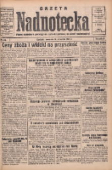 Gazeta Nadnotecka: pismo narodowe poświęcone sprawie polskiej na ziemi nadnoteckiej 1933.09.14 R.13 Nr211