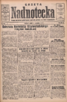 Gazeta Nadnotecka: pismo narodowe poświęcone sprawie polskiej na ziemi nadnoteckiej 1933.09.15 R.13 Nr212