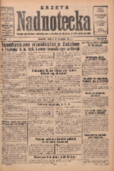 Gazeta Nadnotecka: pismo narodowe poświęcone sprawie polskiej na ziemi nadnoteckiej 1933.09.19 R.13 Nr215