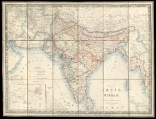 Map of India and Birmah by James Wyld [...].