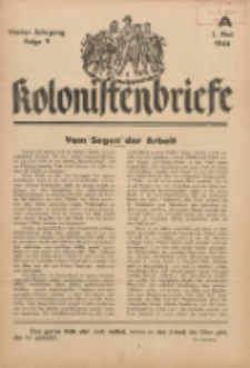 Kolonistenbriefe 1944.05.01 Jg.4 F.9