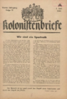 Kolonistenbriefe 1944.06.01 Jg.4 F.11