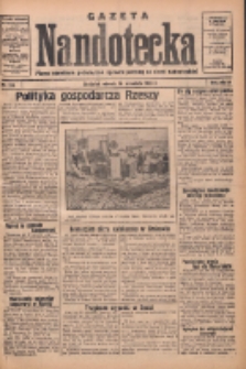Gazeta Nadnotecka: pismo narodowe poświęcone sprawie polskiej na ziemi nadnoteckiej 1933.09.26 R.13 Nr221